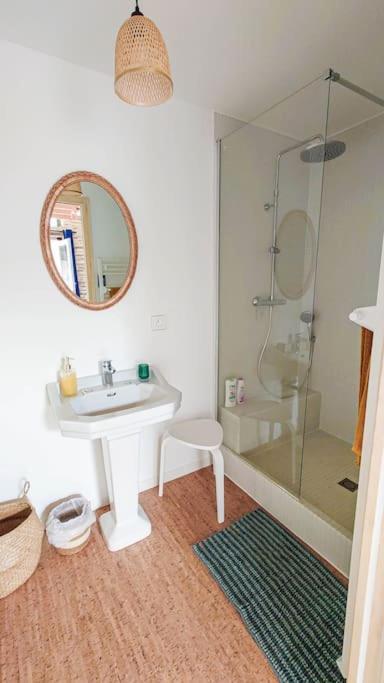 Longere Tinyhouse Avec Son Jardin-Foret Saint-Just  외부 사진
