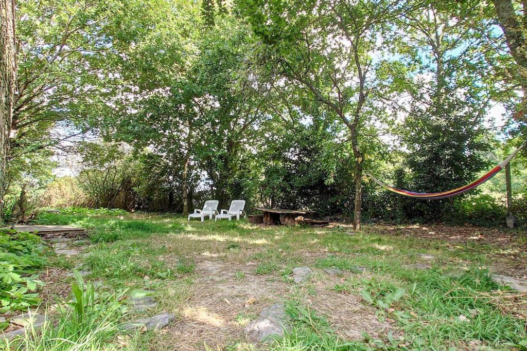 Longere Tinyhouse Avec Son Jardin-Foret Saint-Just  외부 사진